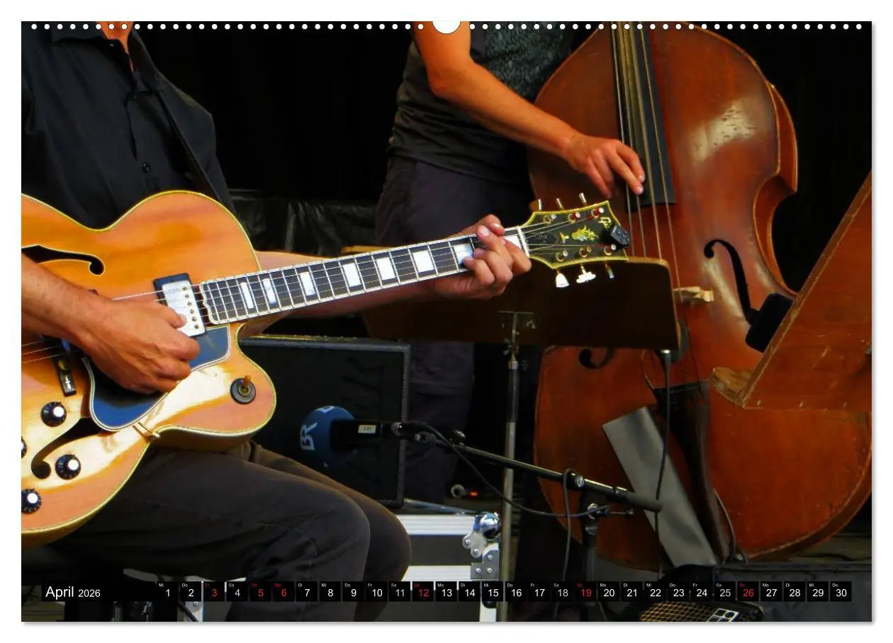 Bild: 9783457972045 | Klangbilder des Jazz (hochwertiger Premium Wandkalender 2026 DIN A2...