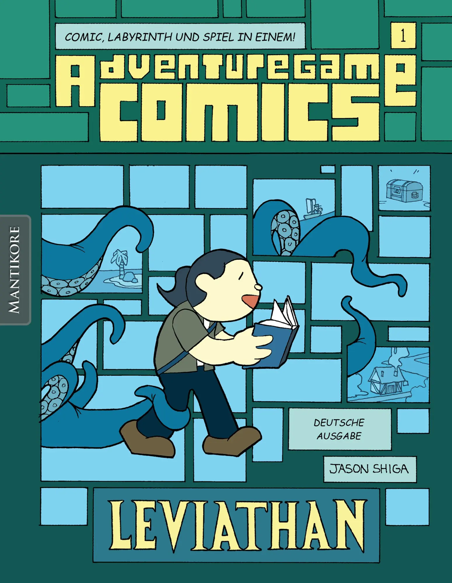 Cover: 9783961882045 | Adventuregame Comics 1 | Leviathan | Jason Shiga | Taschenbuch | 2025