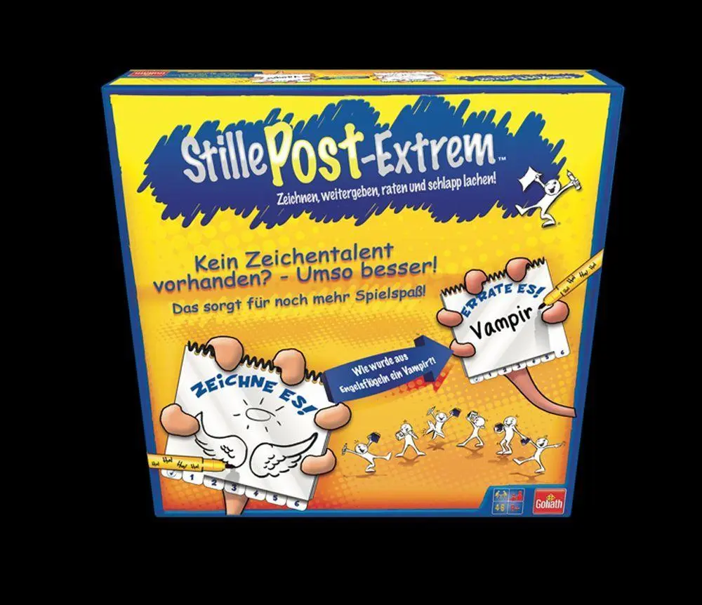 Cover: 8711808762145 | Stille Post Extrem (6 Spieler) | Spiel | Brettspiel | 76.214 | Deutsch