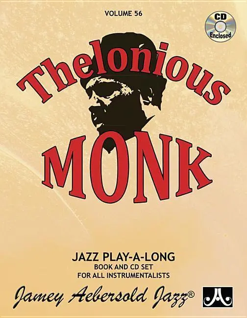 Cover: 9781562242145 | Jamey Aebersold Jazz -- Thelonious Monk, Vol 56: Book &amp; Online...