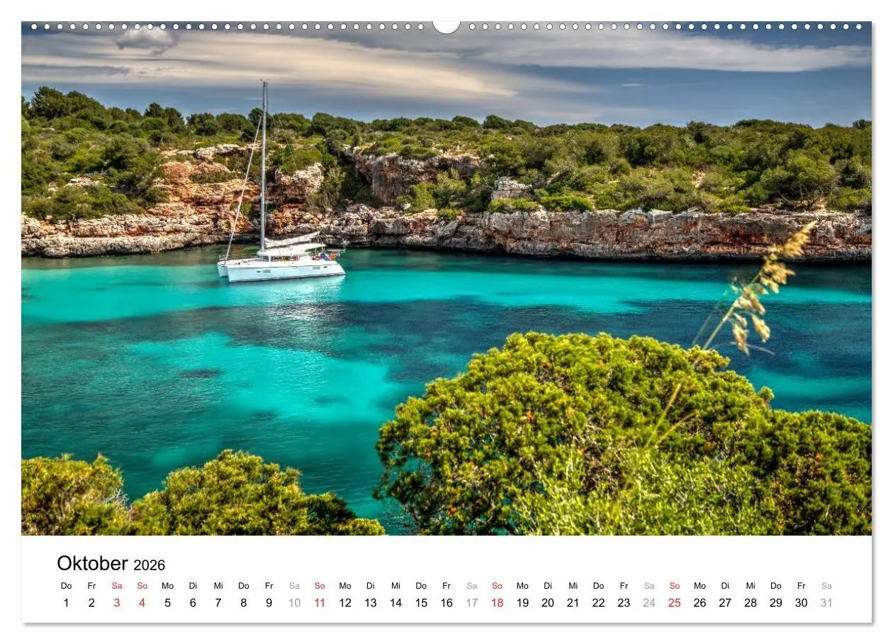 Bild: 9783516122145 | Mallorca - Trauminsel des Südens (hochwertiger Premium Wandkalender...