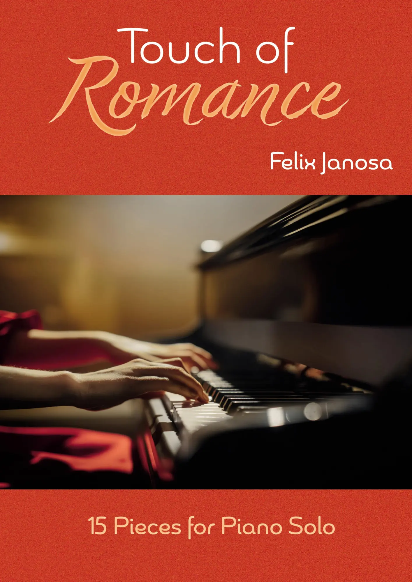 Cover: 9783848252145 | Touch of Romance | 15 Pieces for Piano Solo | Felix Janosa | Buch