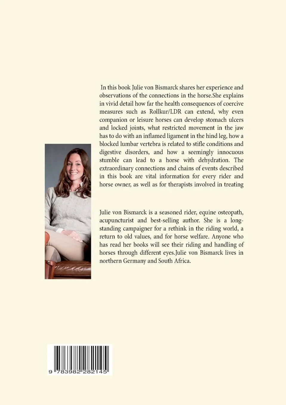 Rückseite: 9783982282145 | Connections in the horse | Julie von Bismarck | Taschenbuch | Englisch