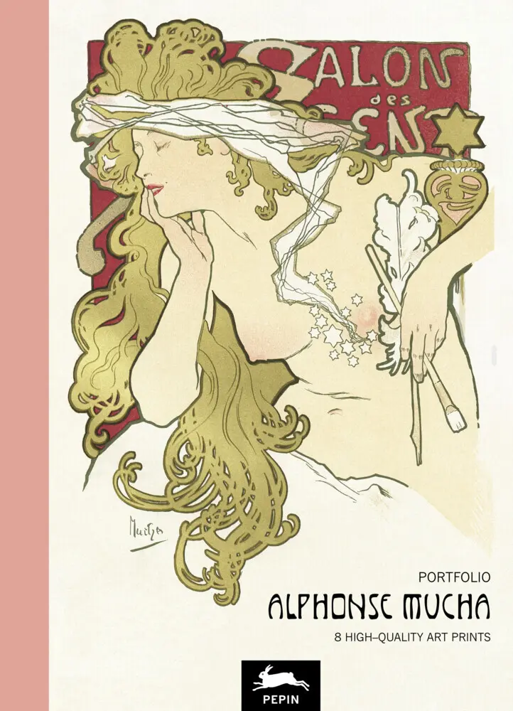 Cover: 9789460092145 | Alphonse Mucha | Art Portfolio | Pepin van Roojen | Deutsch | 2024
