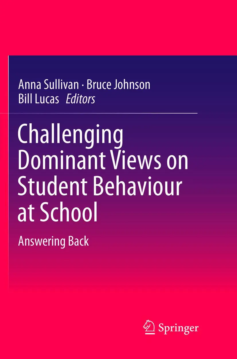 Cover: 9789811092145 | Challenging Dominant Views on Student Behaviour at School | Buch