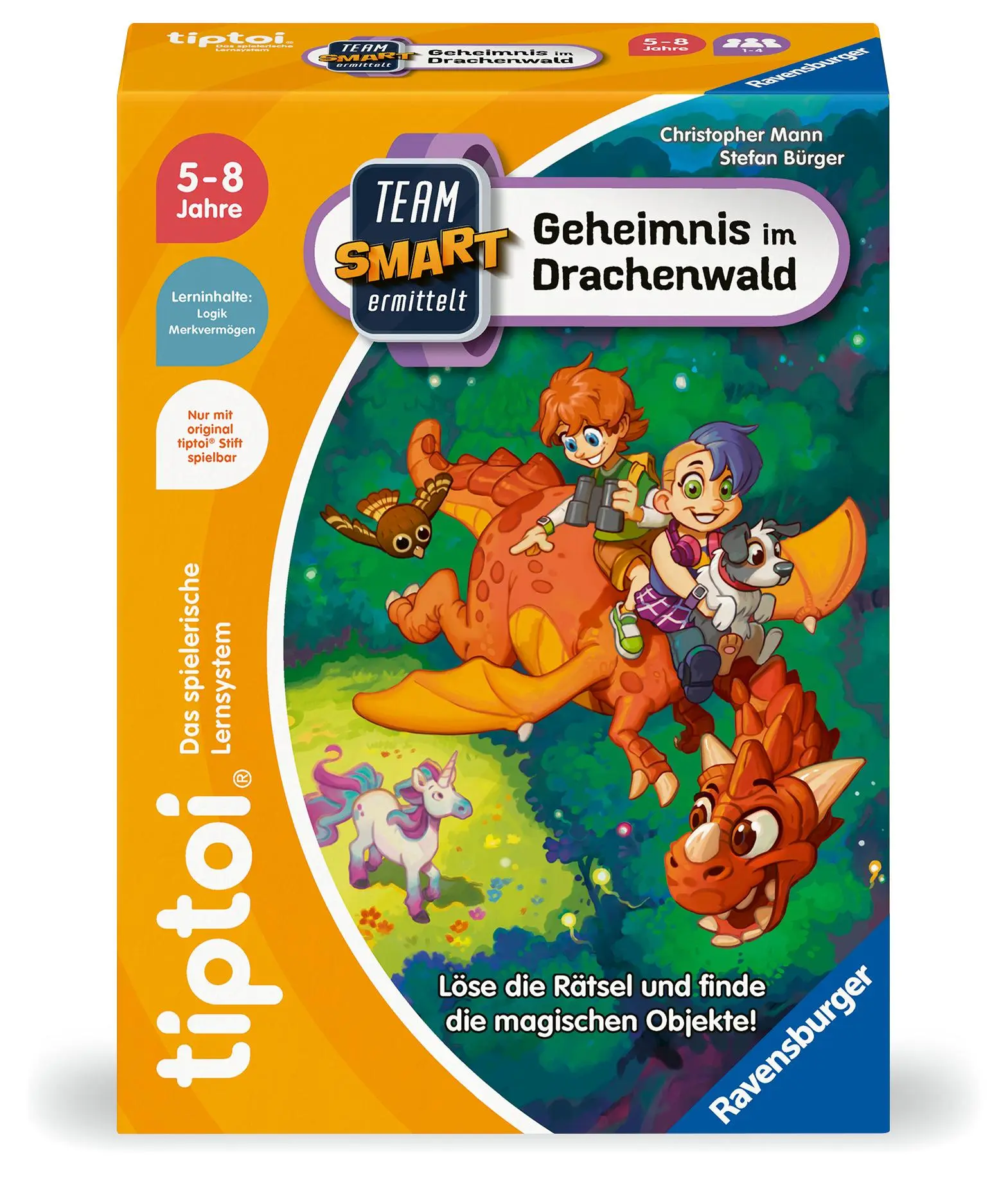 Cover: 4005556002245 | tiptoi® Team SMART ermittelt - Geheimnis im Drachenwald - ab 5 Jahre