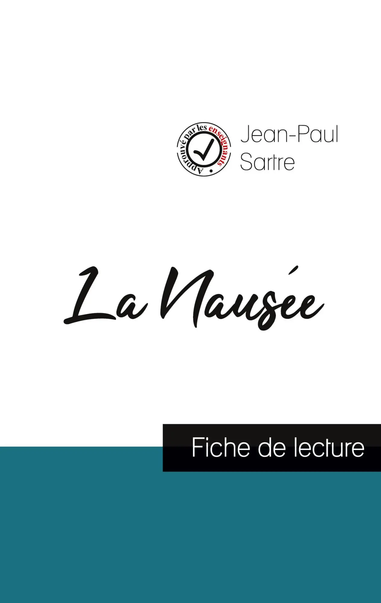 Cover: 9782759312245 | La Nausée de Jean-Paul Sartre (fiche de lecture et analyse complète...