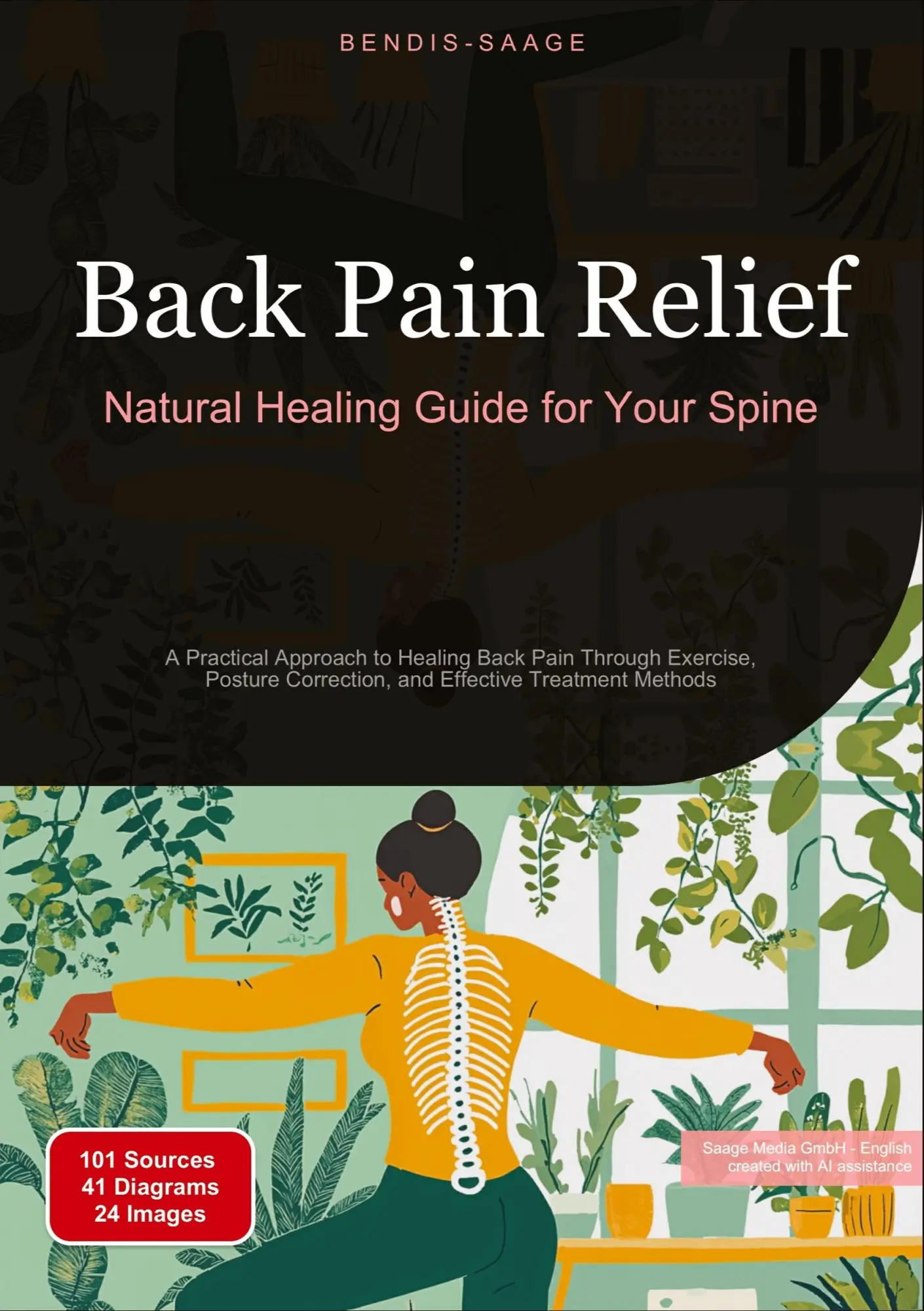 Cover: 9783384522245 | Back Pain Relief: Natural Healing Guide for Your Spine | English