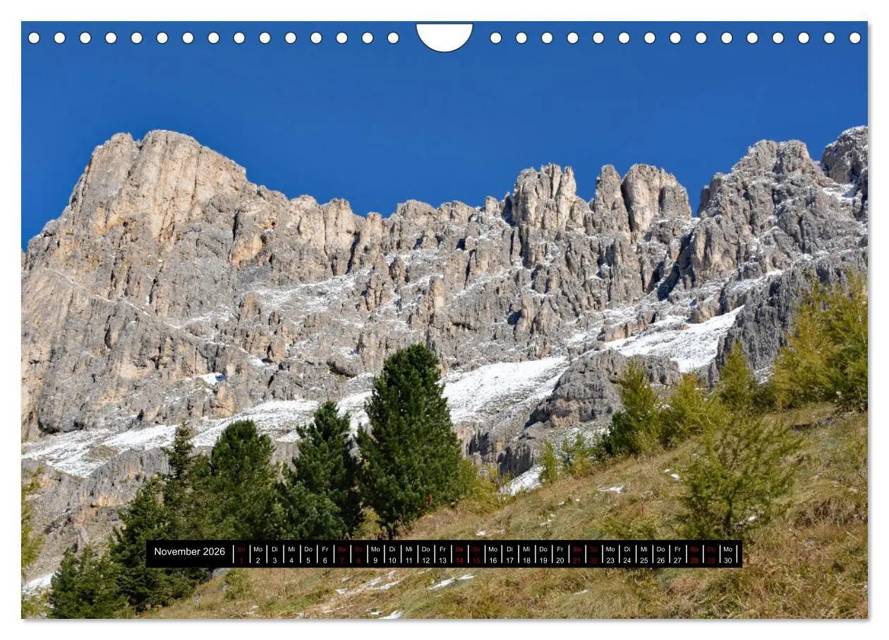 Bild: 9783457642245 | Dolomiten - Latemar und Rosengarten (Wandkalender 2026 DIN A4...