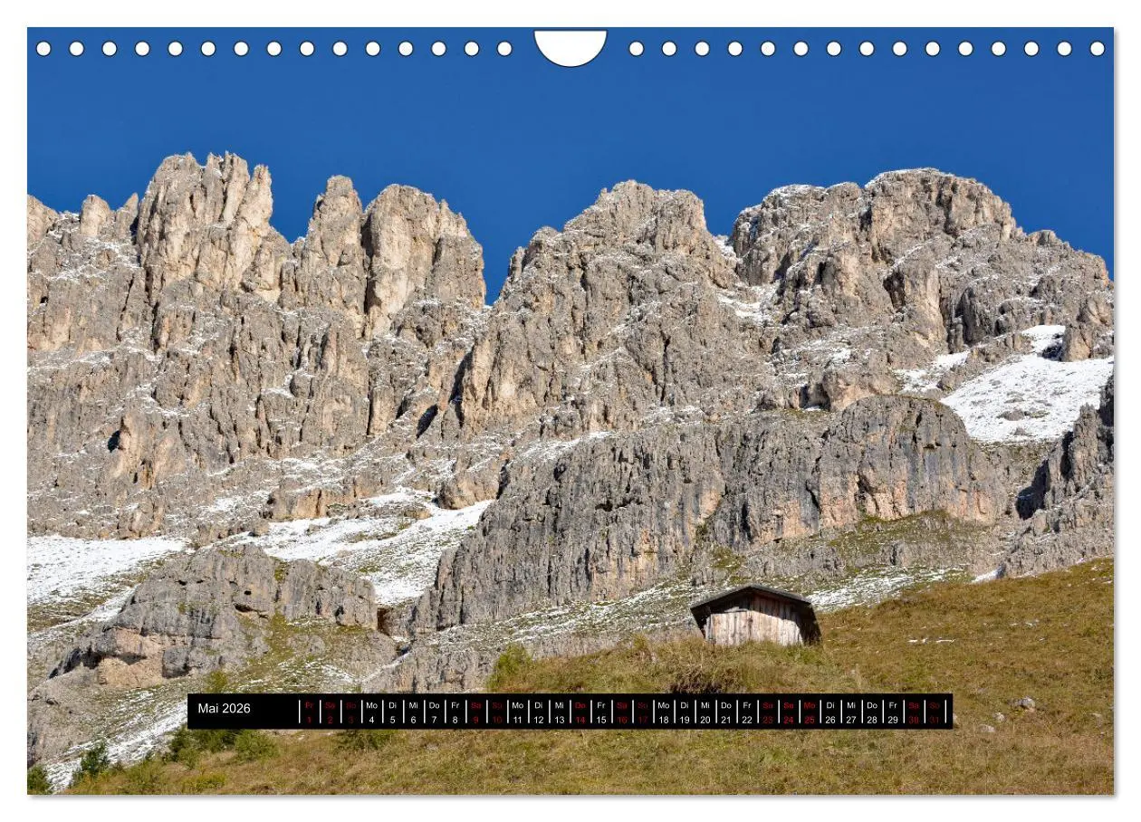 Bild: 9783457642245 | Dolomiten - Latemar und Rosengarten (Wandkalender 2026 DIN A4...