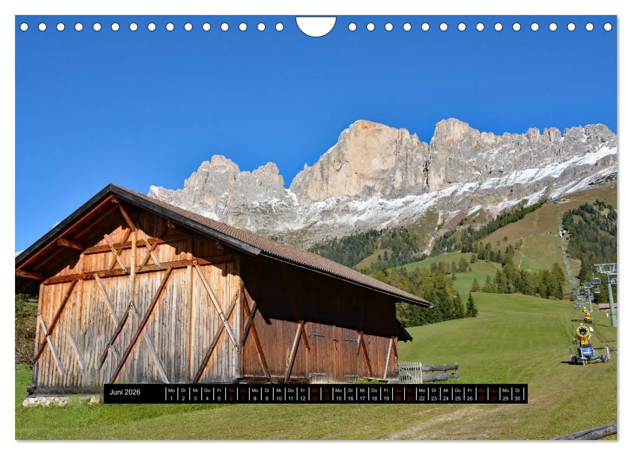 Bild: 9783457642245 | Dolomiten - Latemar und Rosengarten (Wandkalender 2026 DIN A4...