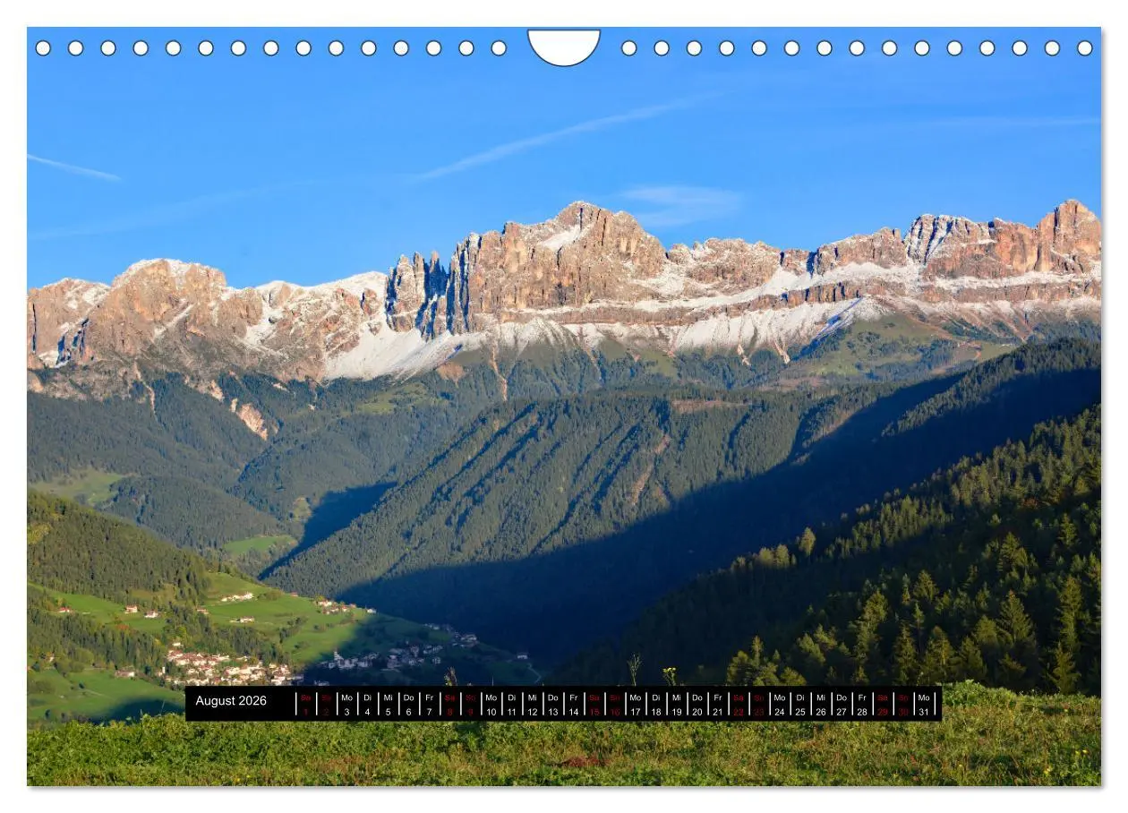 Bild: 9783457642245 | Dolomiten - Latemar und Rosengarten (Wandkalender 2026 DIN A4...