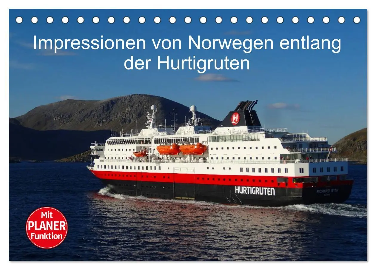 Cover: 9783457882245 | Impressionen von Norwegen entlang der Hurtigruten (Tischkalender...