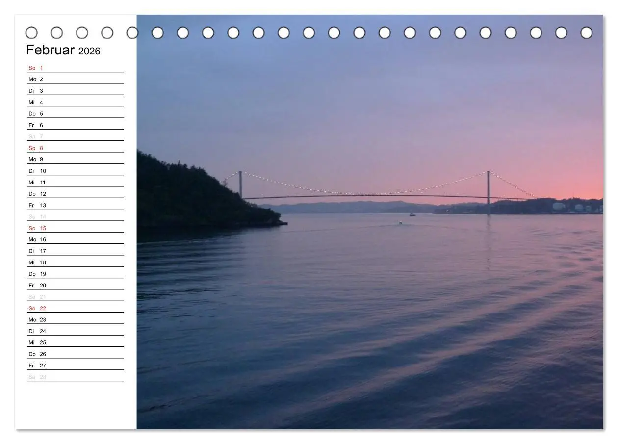Bild: 9783457882245 | Impressionen von Norwegen entlang der Hurtigruten (Tischkalender...
