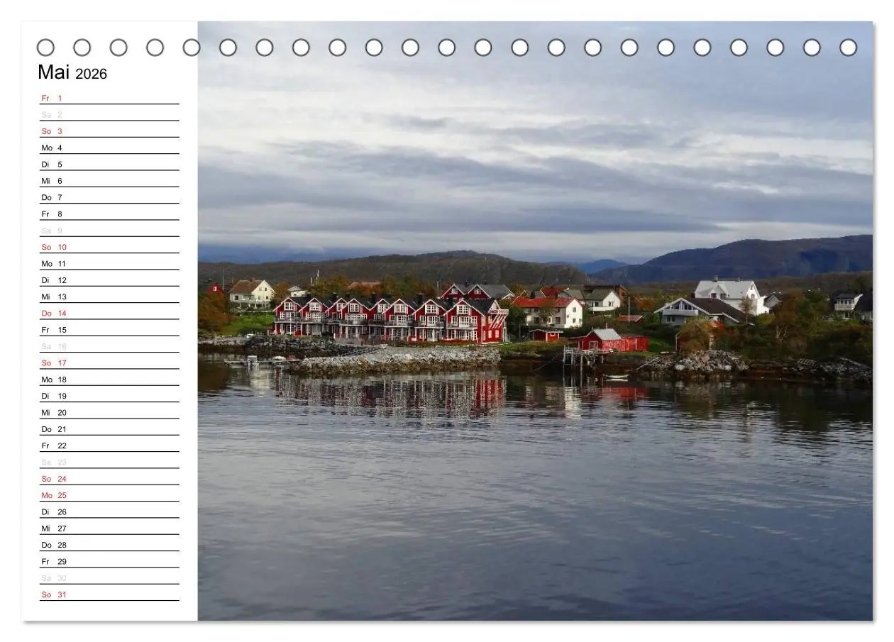Bild: 9783457882245 | Impressionen von Norwegen entlang der Hurtigruten (Tischkalender...