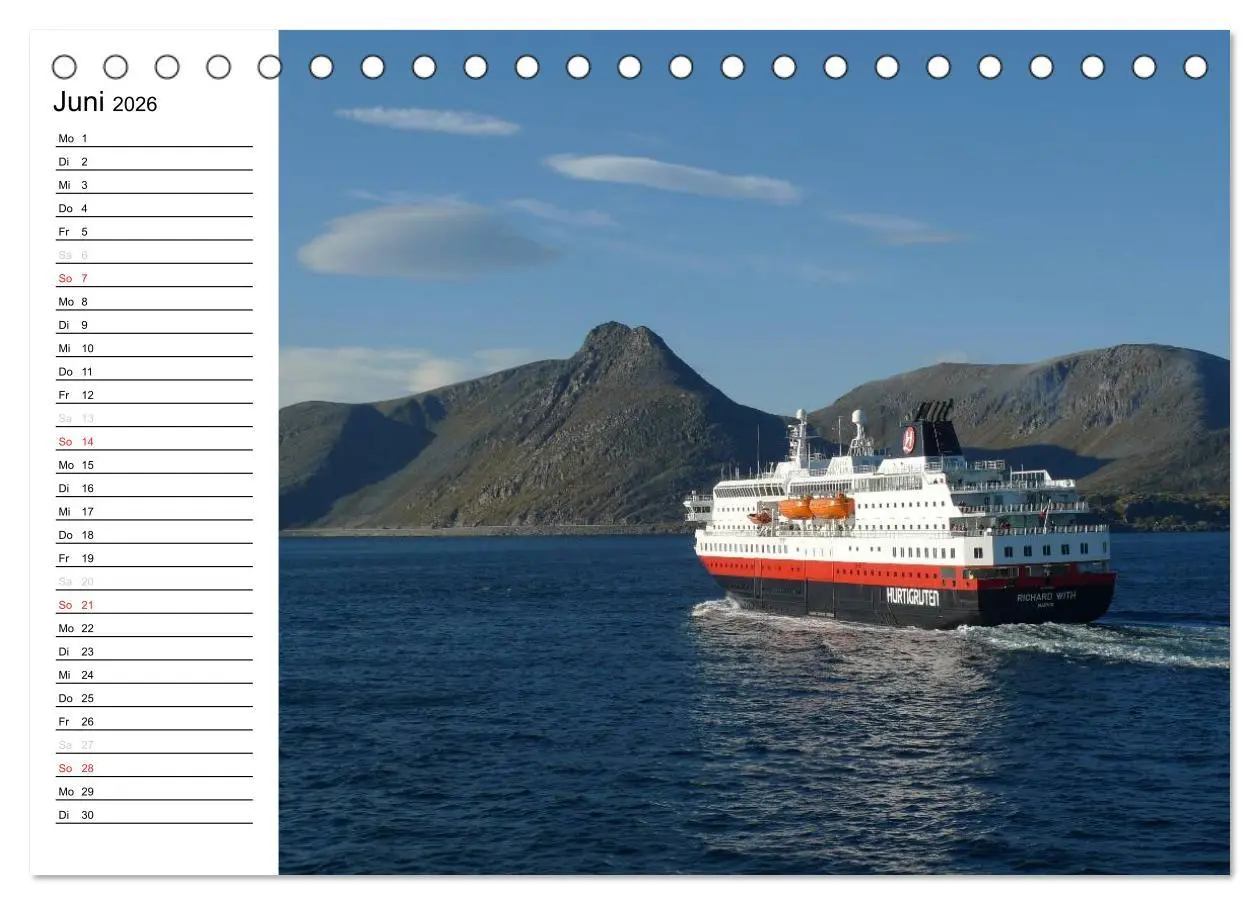 Bild: 9783457882245 | Impressionen von Norwegen entlang der Hurtigruten (Tischkalender...