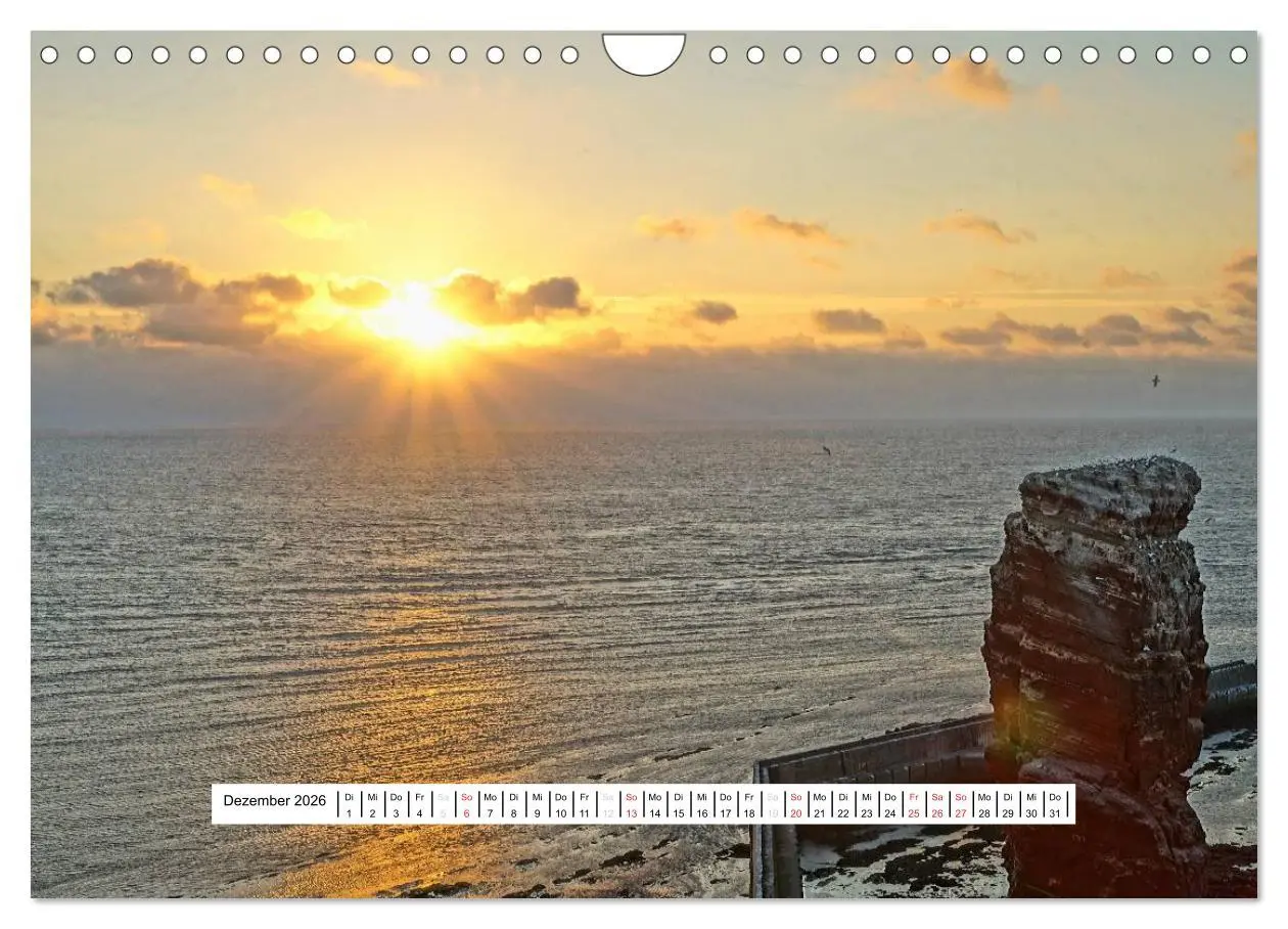 Bild: 9783457952245 | Hochsee-Insel Helgoland (Wandkalender 2026 DIN A4 quer), CALVENDO...