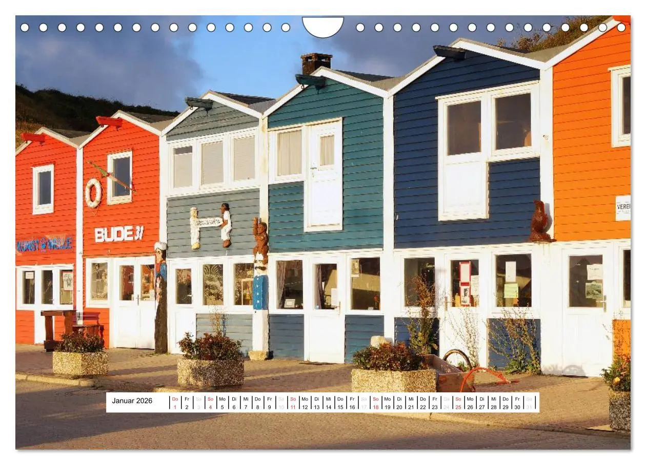 Bild: 9783457952245 | Hochsee-Insel Helgoland (Wandkalender 2026 DIN A4 quer), CALVENDO...