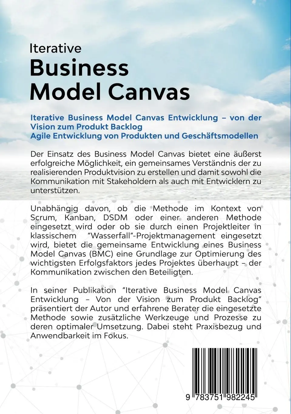 Rückseite: 9783751982245 | Iterative Business Model Canvas- Entwicklung - Von der Vision zum...