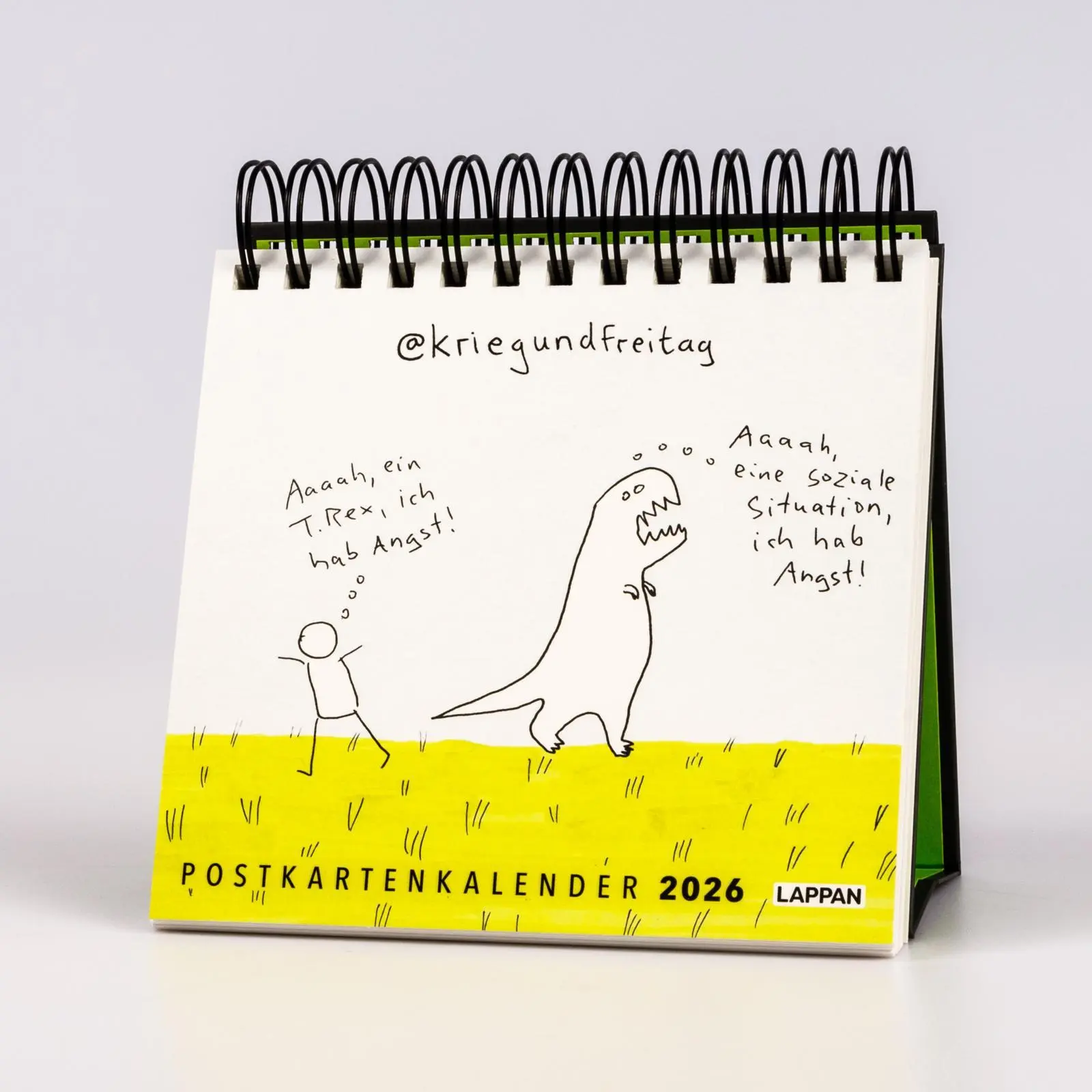 Bild: 9783830322245 | kriegundfreitag: Postkartenkalender 2026 | @Kriegundfreitag | Kalender