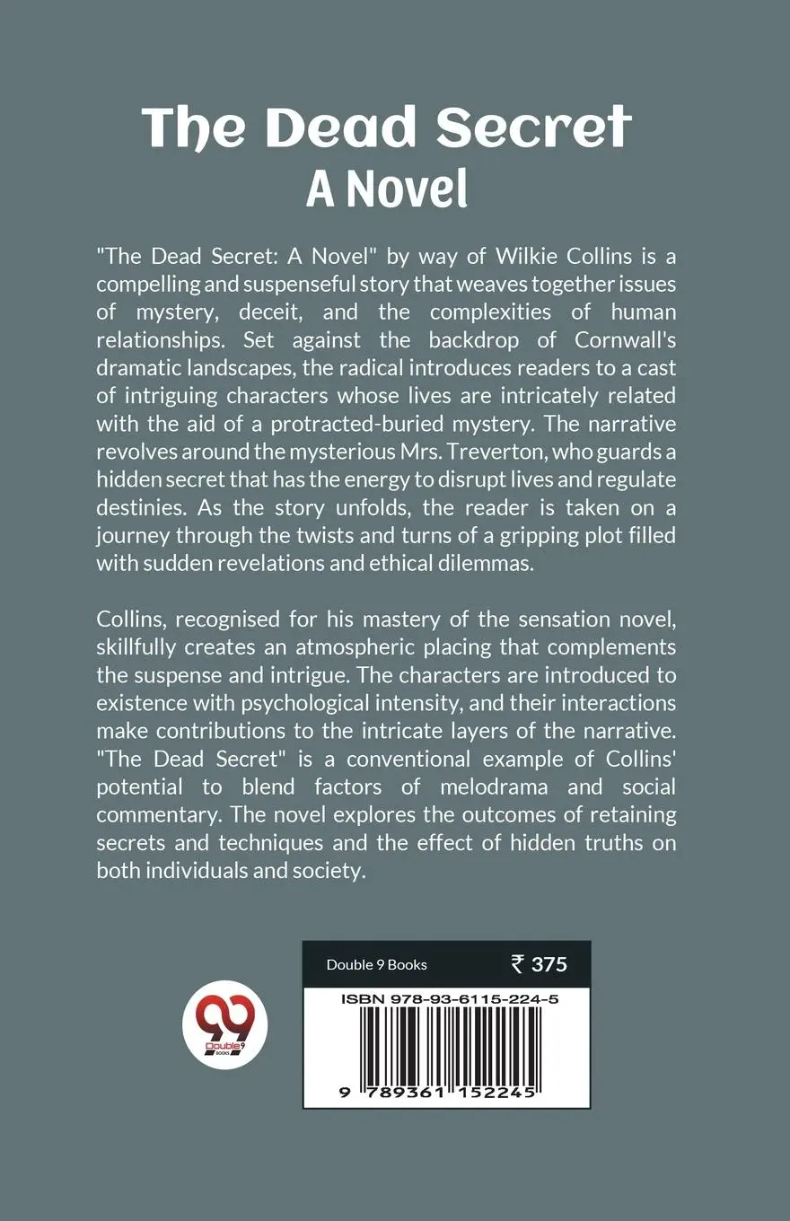 Rückseite: 9789361152245 | The Dead Secret A Novel | Wilkie Collins | Taschenbuch | Englisch