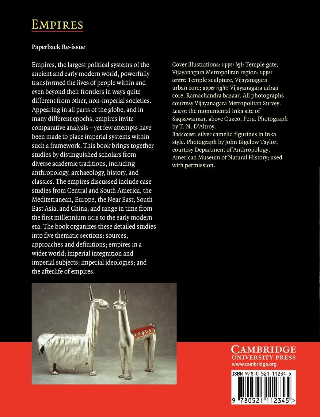 Rückseite: 9780521112345 | Empires | Perspectives from Archaeology and History | Alcock (u. a.)