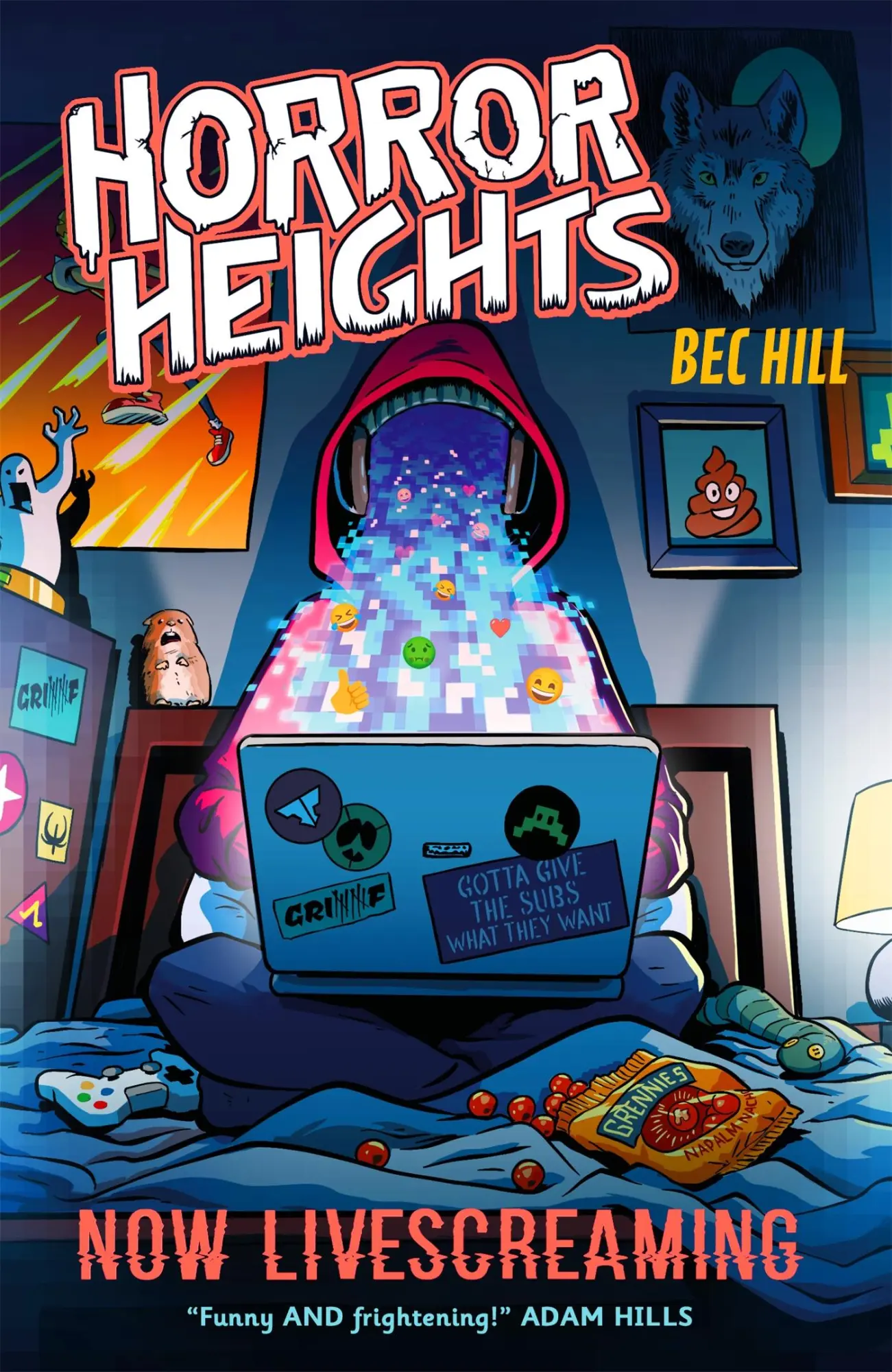 Cover: 9781444962345 | Horror Heights: Now LiveScreaming | Book 2 | Bec Hill | Taschenbuch