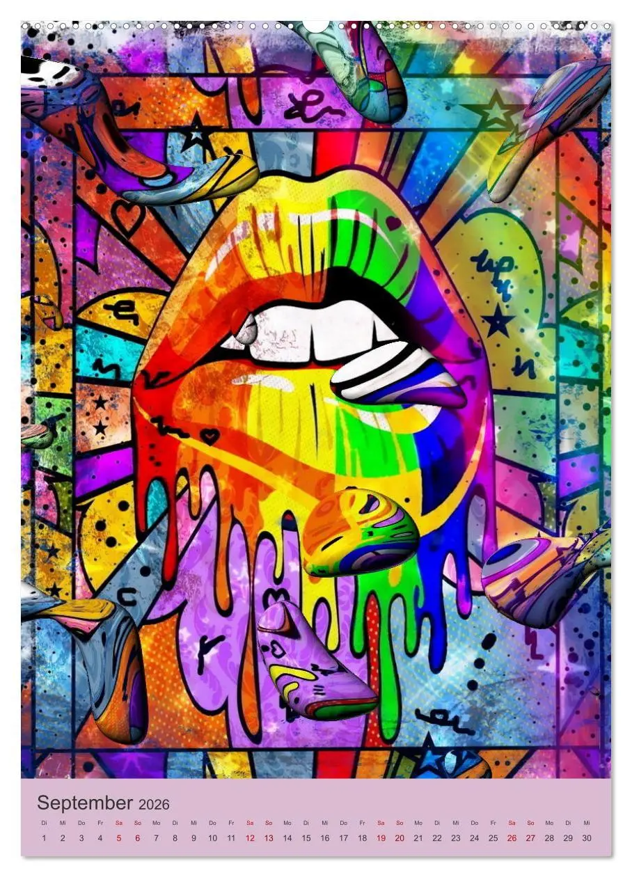Bild: 9783516342345 | Und Pop ist doch eine Art (hochwertiger Premium Wandkalender 2026...