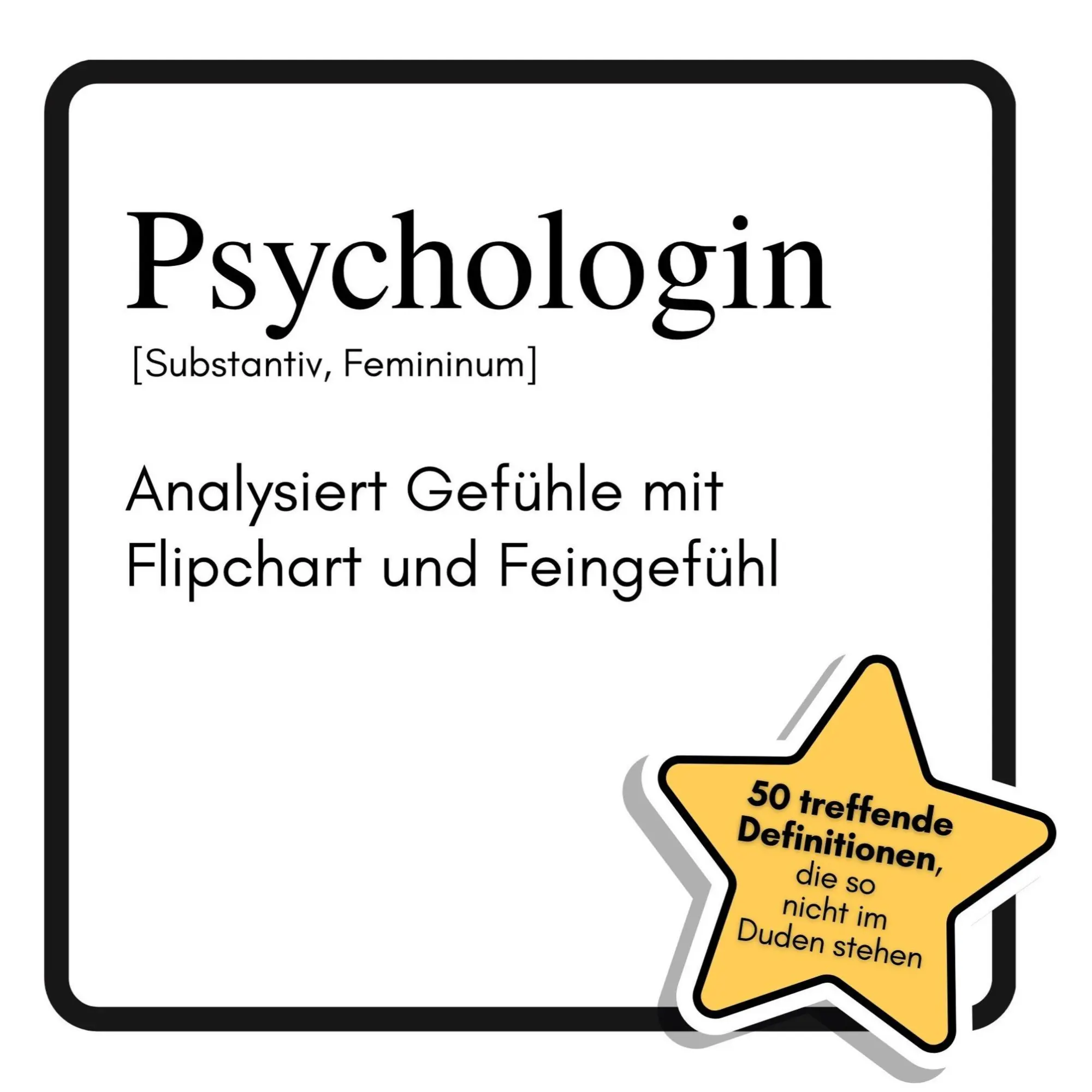 Cover: 9783695302345 | Psychologin | Analysiert Gefühle mit Flipchart und Feingefühl | Frank