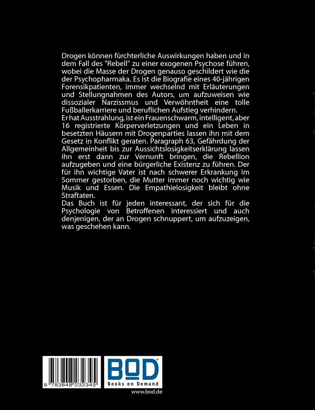Rückseite: 9783848232345 | Der alte Rebell von gestern | Bernd Hensel | Taschenbuch | 132 S.