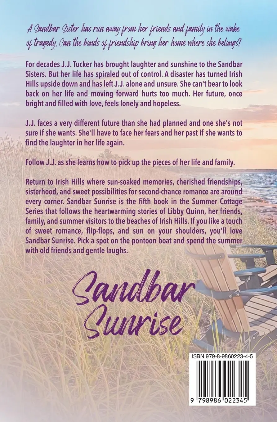 Rückseite: 9798986022345 | Sandbar Sunrise | Rebecca Regnier | Taschenbuch | Englisch | 2024