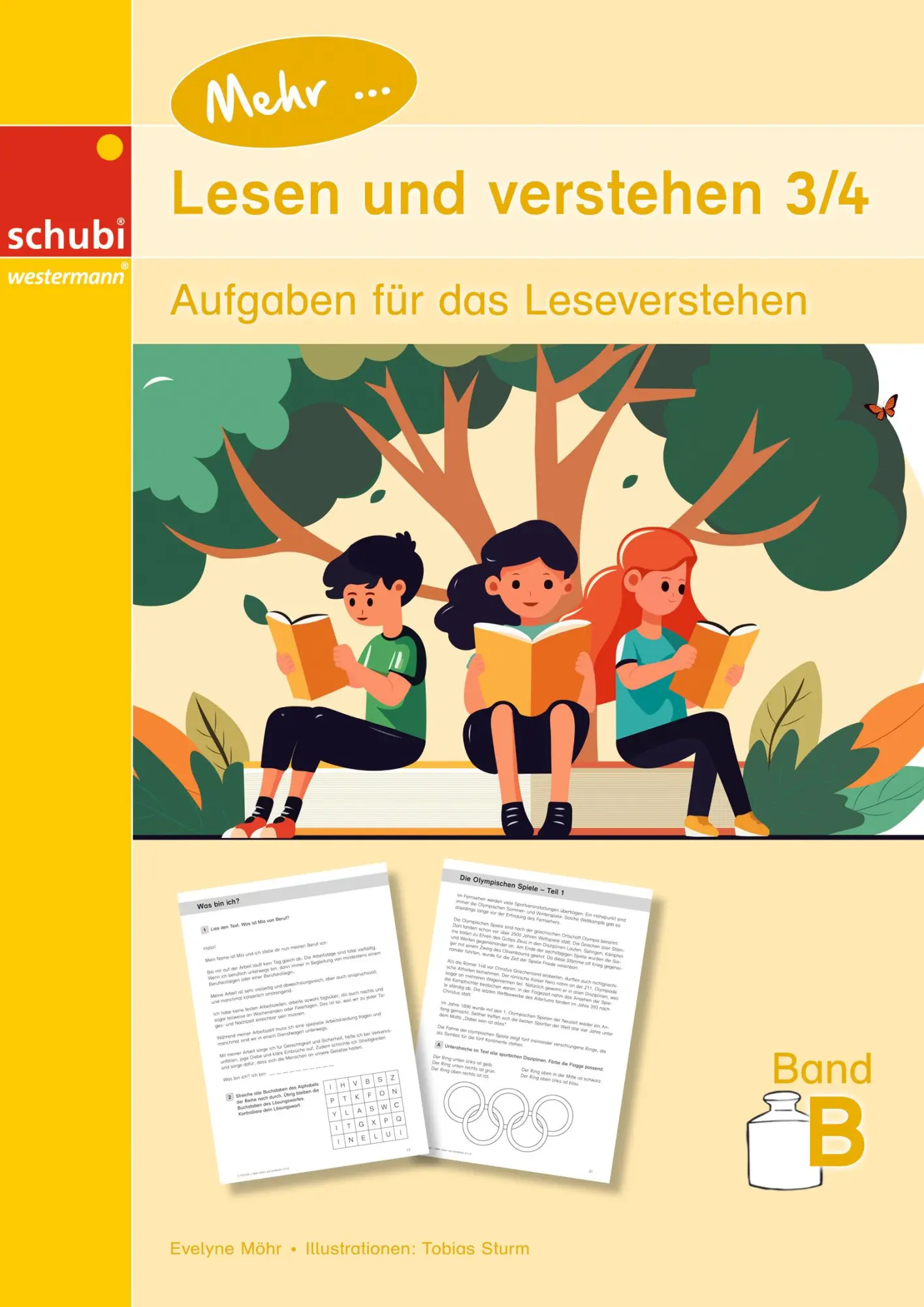 Cover: 9783072102445 | Mehr... Lesen und verstehen 3/4 Band B | Evelyne Möhr | Taschenbuch