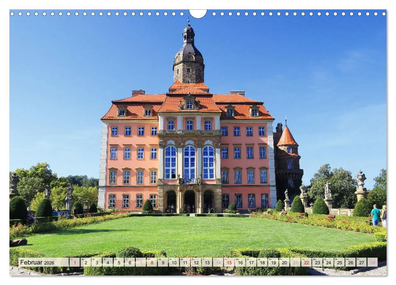 Bild: 9783457482445 | Schloss Fürstenstein in Polen (Wandkalender 2026 DIN A3 quer),...