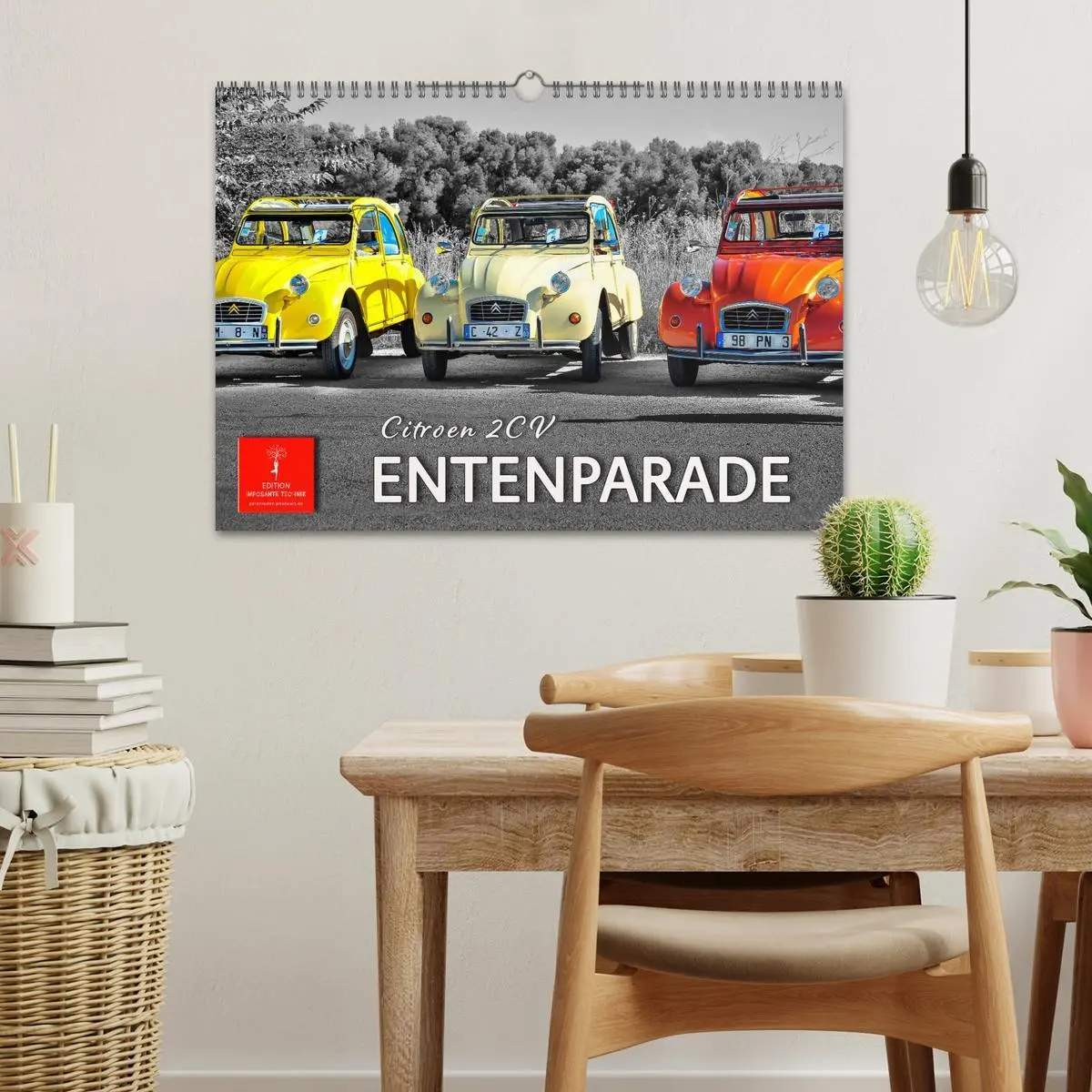 Bild: 9783457552445 | Citroën 2CV - Entenparade (Wandkalender 2026 DIN A3 quer), CALVENDO...