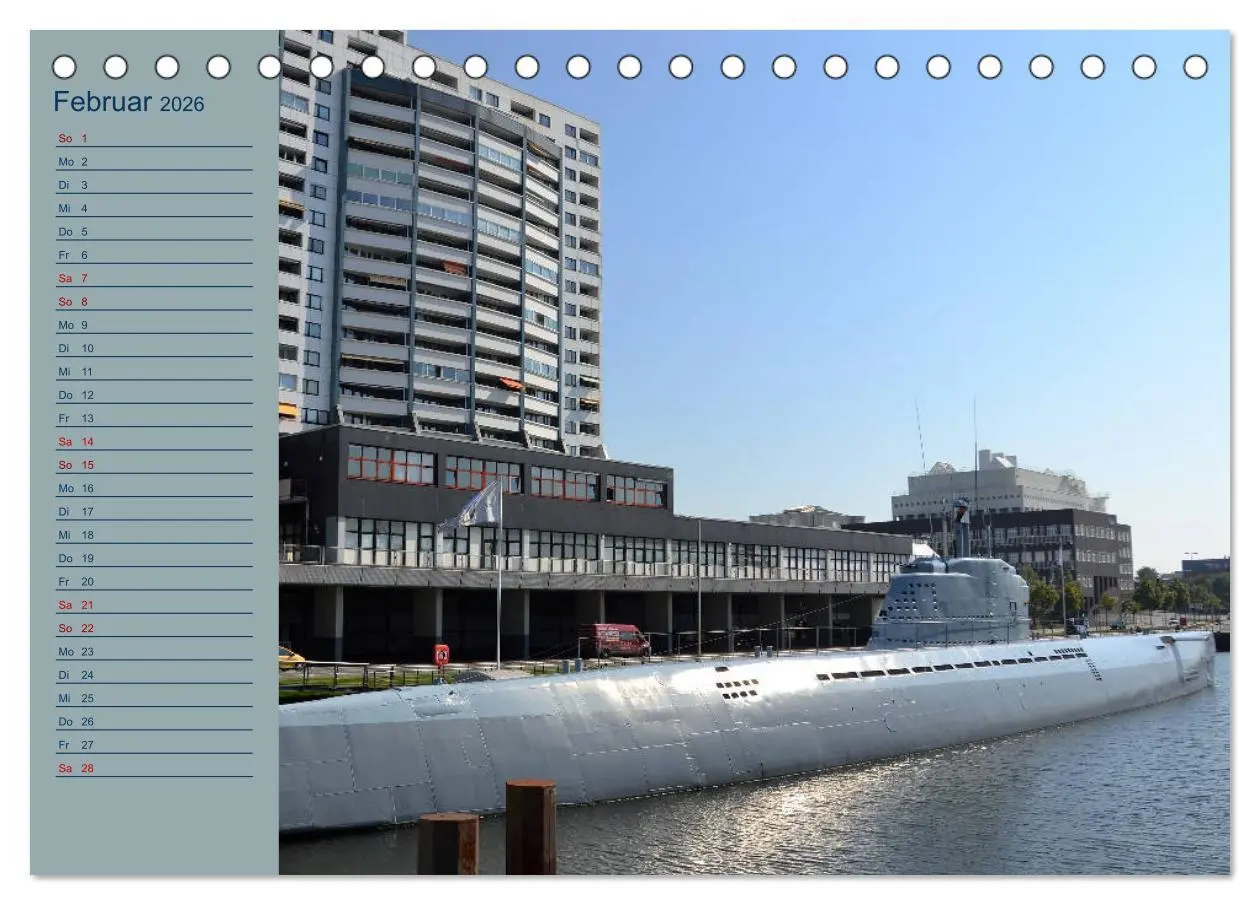 Bild: 9783457862445 | BREMERHAVEN - 2026 (Tischkalender 2026 DIN A5 quer), CALVENDO...