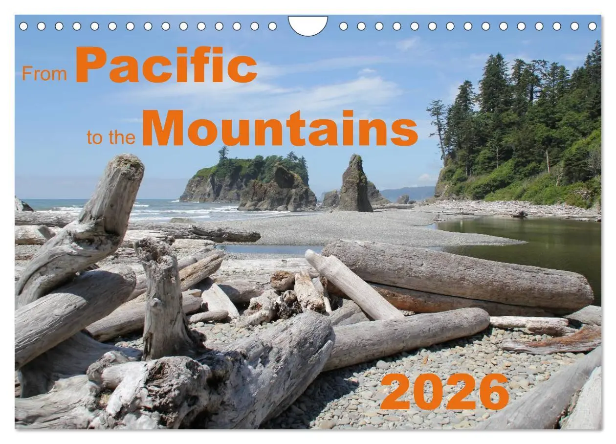 Cover: 9783516572445 | From Pacific to the Mountains 2026 (Wall Calendar 2026 DIN A4...