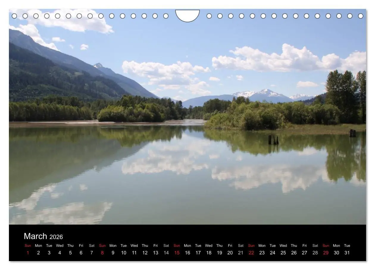 Bild: 9783516572445 | From Pacific to the Mountains 2026 (Wall Calendar 2026 DIN A4...
