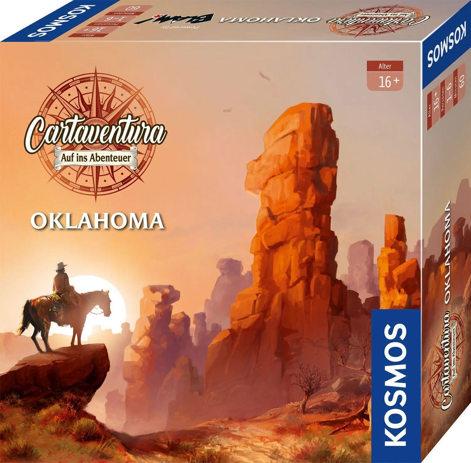 Cover: 4002051682545 | Cartaventura - Oklahoma | Arnaud Ladagnous Thomas Dupont | Spiel
