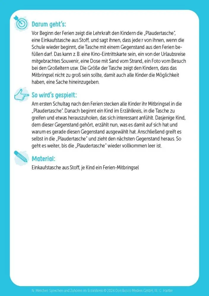 Bild: 4260694922545 | Sprechen und Zuhören im Erzählkreis. 30 Bildkarten mit...