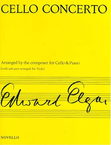 Cover: 9780853602545 | Concerto for Cello Op. 85: Arranged for Viola &amp; Piano | Edward Elgar
