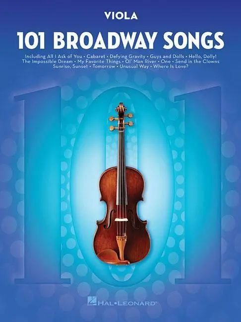 Cover: 9781495052545 | 101 Broadway Songs for Viola | Hal Leonard Corp | Taschenbuch | Buch