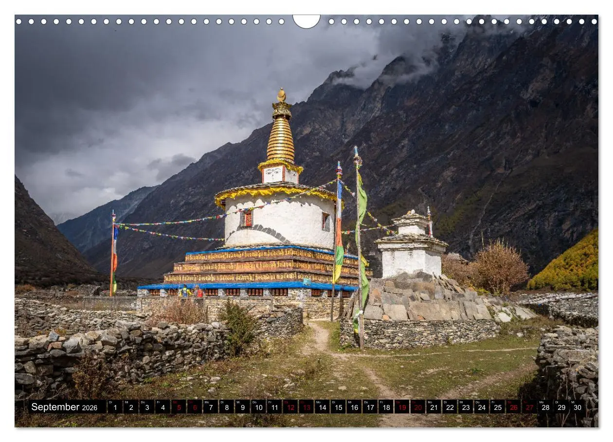 Bild: 9783457472545 | Nepal Tsum Valley - Tal des Glücks (Wandkalender 2026 DIN A3 quer),...