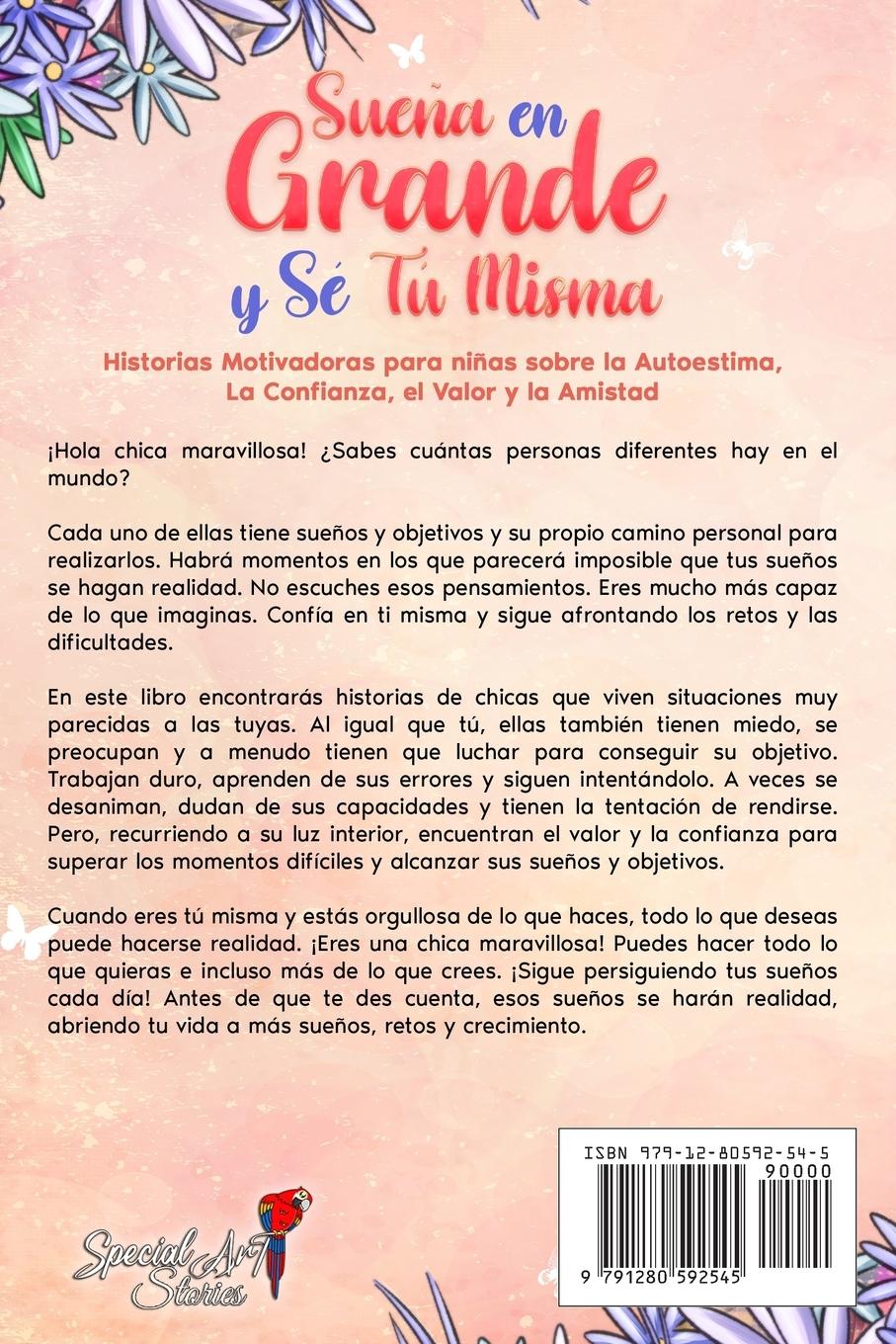 Rückseite: 9791280592545 | Sueña En Grande y Sé Tú Misma | Special Art Stories (u. a.) | Buch