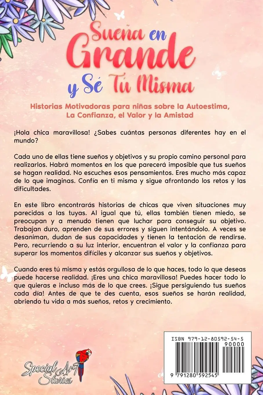 Rückseite: 9791280592545 | Sueña En Grande y Sé Tú Misma | Special Art Stories (u. a.) | Buch