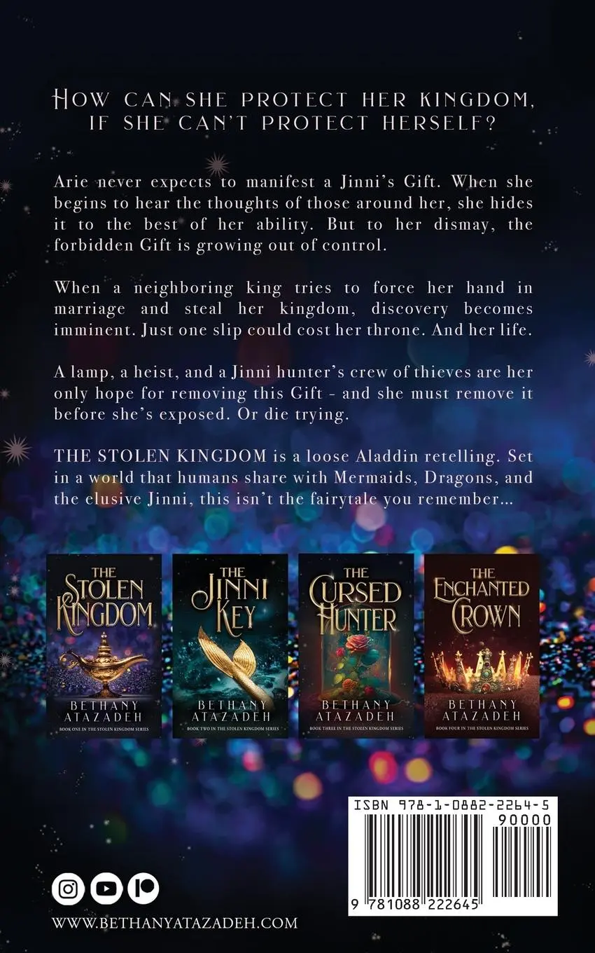 Rückseite: 9781088222645 | The Stolen Kingdom | An Aladdin Retelling | Bethany Atazadeh | Buch