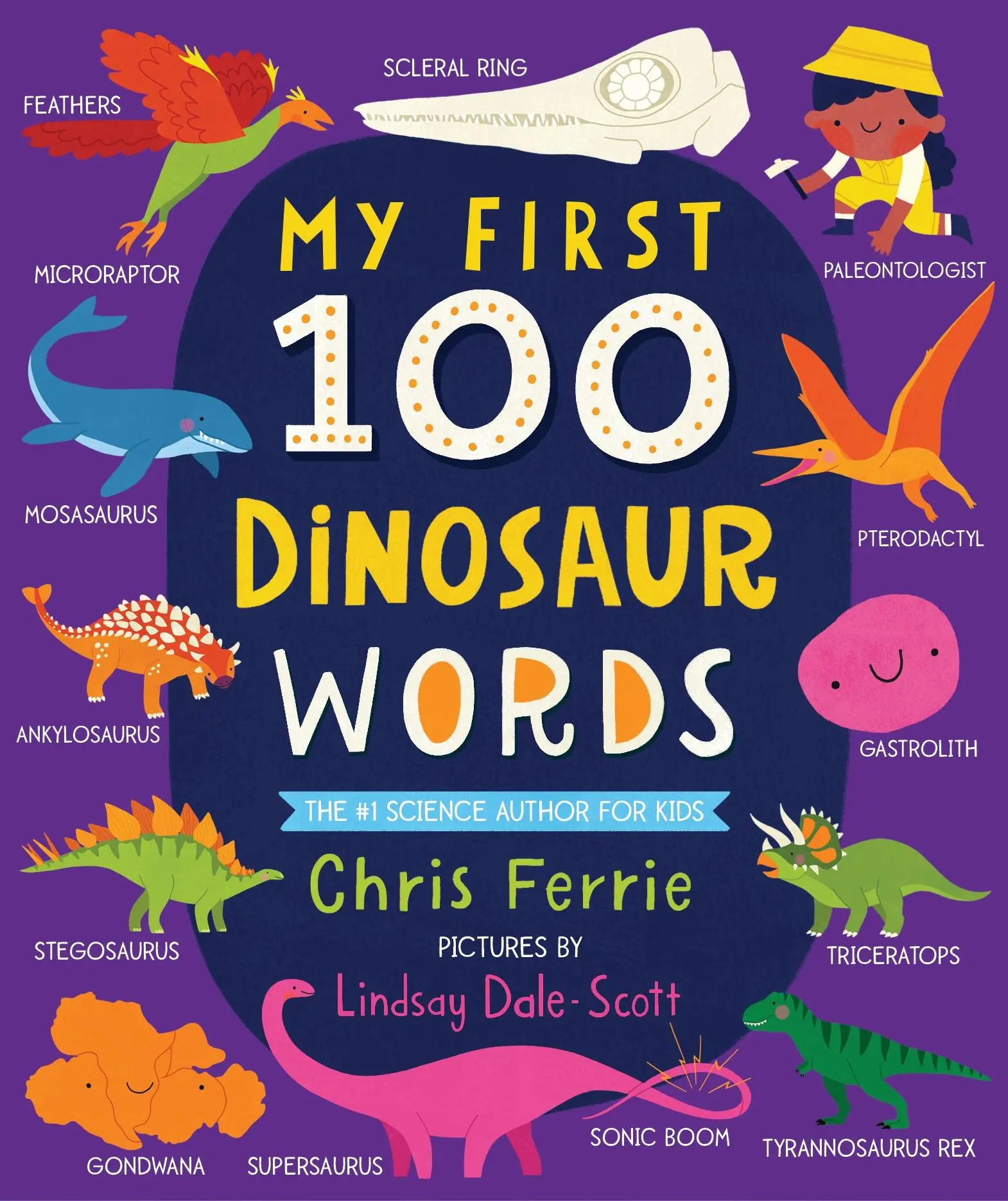 Cover: 9781728232645 | My First 100 Dinosaur Words | Chris Ferrie | Buch | Papp-Bilderbuch