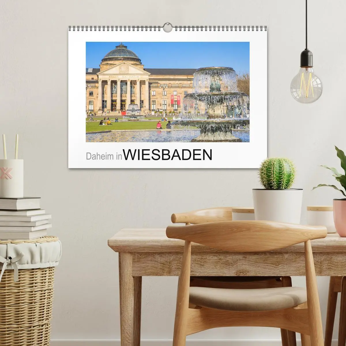 Bild: 9783457912645 | Daheim in Wiesbaden (Wandkalender 2026 DIN A3 quer), CALVENDO...