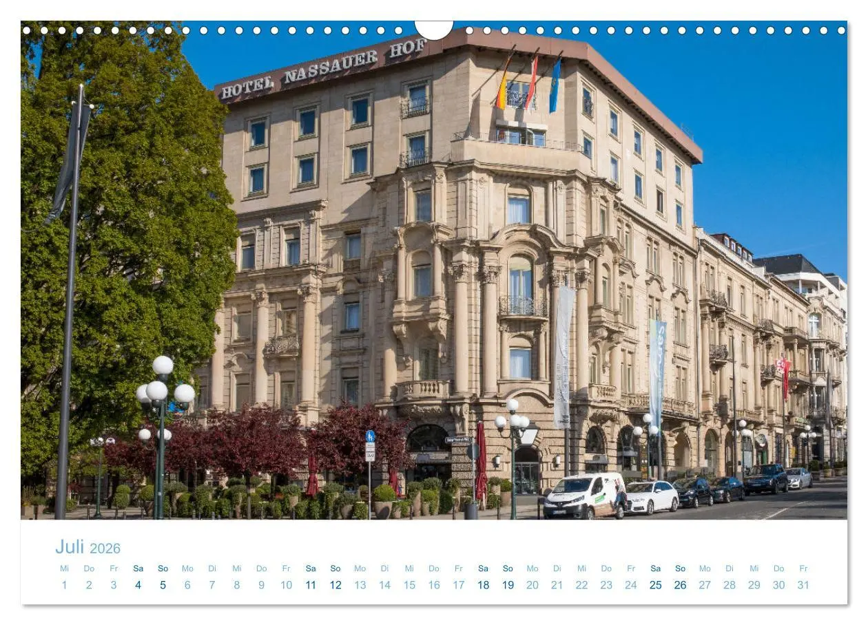 Bild: 9783457912645 | Daheim in Wiesbaden (Wandkalender 2026 DIN A3 quer), CALVENDO...