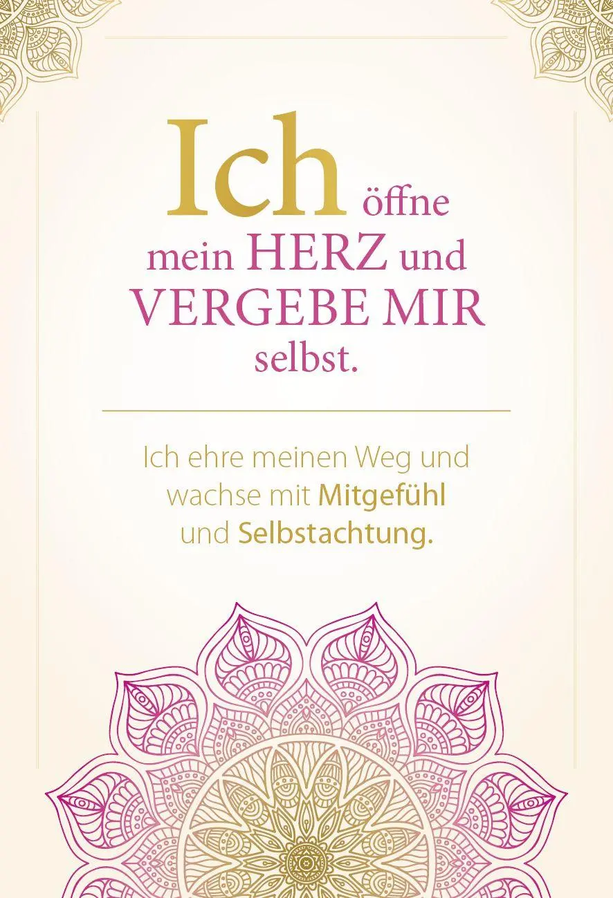 Bild: 9783843492645 | Sei du selbst, und lebe deine ganze Kraft - Meditationskarten für...