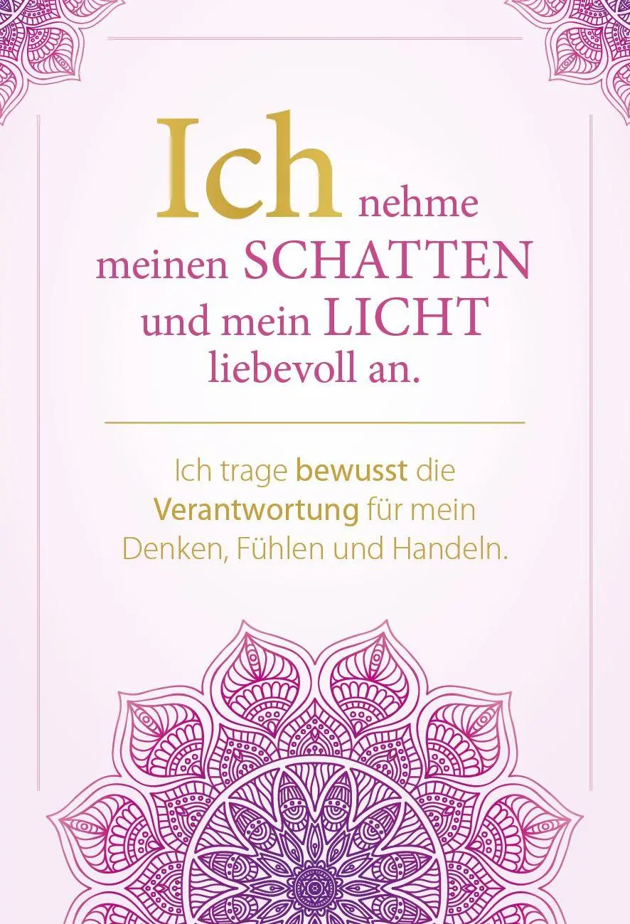 Bild: 9783843492645 | Sei du selbst, und lebe deine ganze Kraft - Meditationskarten für...